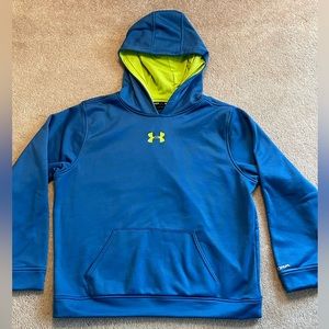 Youth blue Under Armour storm hoodie
